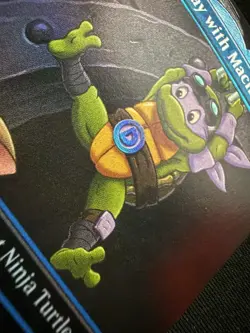 Donatello, Way with Machines #197 Borderless Foil MTG TMNT Magic NM - Image 4