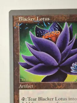 Blacker Lotus - Unglued - MTG - Magic the Gathering NM BB - Image 2