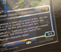 MTG Leonardo, the Balance 0083 Surge Foil TMNT Mint - Send it to PSA! - Image 3