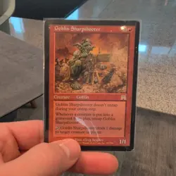 MtG Goblin Sharpshooter- onslaught - Image 1