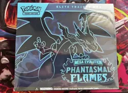 Factory Sealed Pokemon Mega Evolutions Phantasmal Flames Elite Trainer Box - Image 1