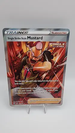 Pokemon TCG - Battle Styles - 163/163 Single Strike Style Mustard - Image 1
