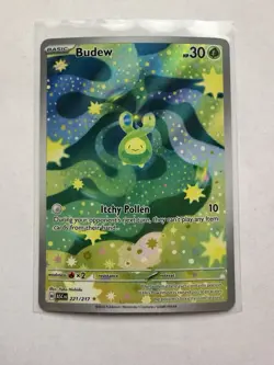 Pokemon Budew 221/217 IR | Pokemon TCG: Ascended Heroes English Near Mint - Image 1
