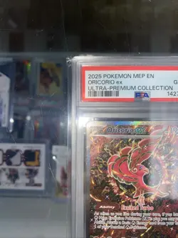 ORICORIO EX 024 PSA 10 GEM MINT 2025 POKEMON MEGA BLACK STAR PROMO ULTRA PREMIUM - Image 3