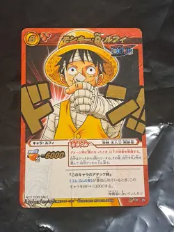Golden Don!! OP35 Promo Miracle Battle Carddass One Piece Monkey D Luffy Card - Image 1