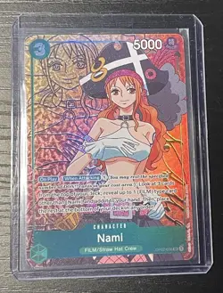 Bandai One Piece CCG Nami Alternate Art Foil OP02-036 5000 - Image 1