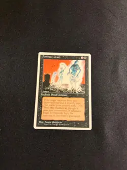 Animate Dead [4th/Fourth Edition] Magic MTG Cards NM/LP - Image 1
