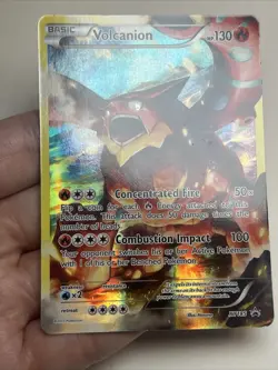 LP- Volcanion XY185 Holofoil XY Promos AUTHENTIC Pokemon Card - Image 3