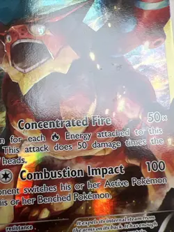 LP- Volcanion XY185 Holofoil XY Promos AUTHENTIC Pokemon Card - Image 4