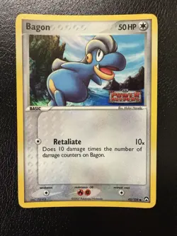 2007 Pokemon Bagon Ex Power Keepers Reverse Holo Foil Stamped Card 43/108 LP - Image 1