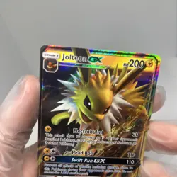 Pokemon Jolteon GX TCG Black Star Promo Holo Card SM173 - Image 3