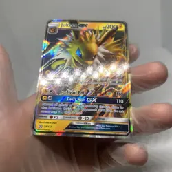 Pokemon Jolteon GX TCG Black Star Promo Holo Card SM173 - Image 4