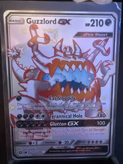 Guzzlord GX SV71/SV94 Hidden Fates Shiny Vault Holo Card NM Condition - Image 1