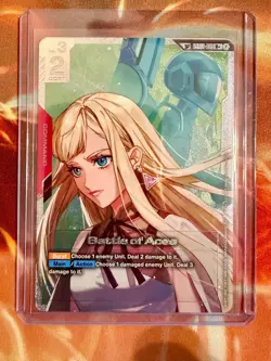Battle of Aces Alternate Art Foil - GD01-111 SP R+ NM - Gundam TCG Card Game - Image 3