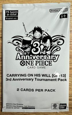 One Piece Card Game - OP-13 3rd Anniversary Tournament Pack - Image 1