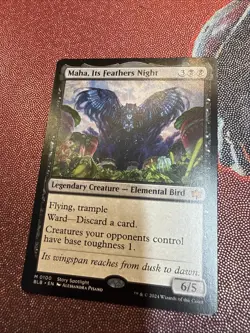 Maha, Its Feathers Night Bloomburrow Regular - Image 1