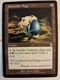 Darkwater Egg Odyssey (299/350) *Uncommon* Magic MtG ARTIFACT MP BULK DISCOUNT - Image 1