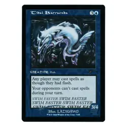 Tidal Barracuda #7105 (Bonus FOIL) - MTG Secret Lair x Brain Dead - Image 3