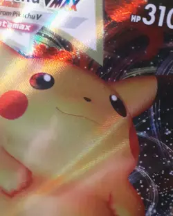 Pokemon TCG Pikachu VMAX – SWSH: Vivid Voltage 044/185 + BONUS CARD - Image 2