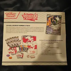 Pokemon Scarlet & Violet White Flare Elite Trainer Box Reshiram Keldeo Tornadus - Image 3