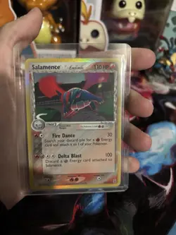 Pokemon Salamence EX Delta Species Holo Rare Card 14/113 Fire Dance 110 HP - Image 1