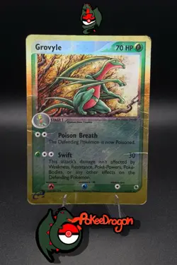 Pokemon TCG - Grovyle #31/109 Ruby and Sapphire - Reverse Holo- English - HP - Image 1