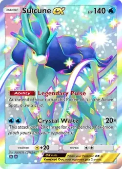 Pokemon TCG POCKET - Suicune EX Shiny 2⭐ (English) - Image 1