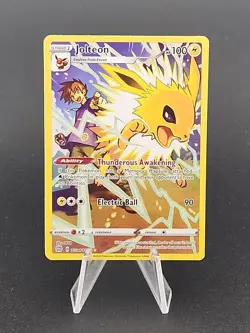 Pokemon Jolteon TG04/TG30 Sword & Shield Brilliant Stars Trainer Gallery A - Image 1