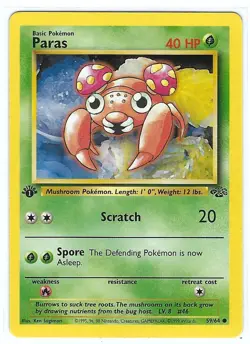 Paras 59/64 - Jungle Set - 1ST EDITION - 1999 - Vintage WOTC -Common - NM - Image 1