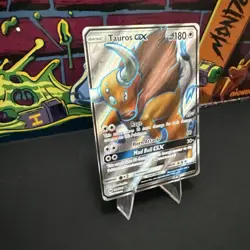 SM Base Set #144/149 Tauros GX (Full Art) Ultra Rare,Holo Pokemon - Image 2