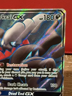 Pokemon TCG Darkrai GX Full Art Ultra Rare 139/147 Near Mint - Image 3