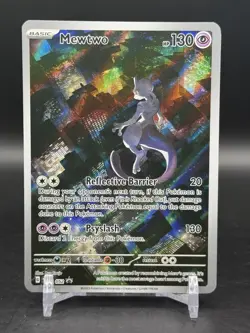 Mewtwo 151 UPC Black Star Promo 052 Pokemon English NM - Image 1