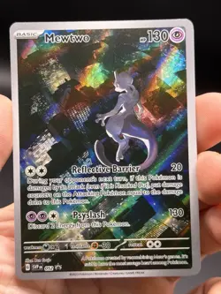 Mewtwo 151 UPC Black Star Promo 052 Pokemon English NM - Image 3