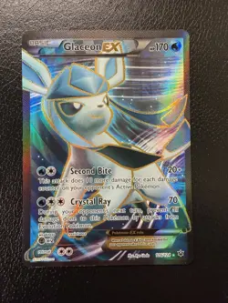 Glaceon EX (Full Art) 116/124 Pokemon XY - Fates Collide MP - Image 1