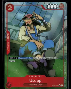 Usopp (Parallel) ST21-002 Starter Deck EX: Gear 5 Common One Piece - Image 1