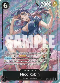 ***FOIL Nico Robin Alternate Art (OP12)*** One Piece Kid Icarus - Image 1