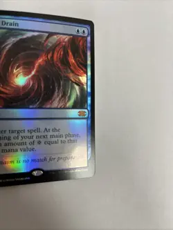 Mana Drain Foil Card #057 MTG LP - Image 2
