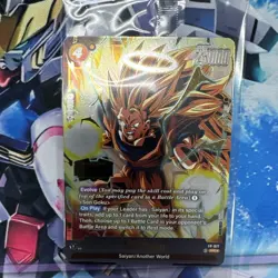 Dragon Ball TCG Winner Card Son Goku Holofoil Release Event Gold FP-077 - Image 1
