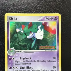 Pokemon Card - Kirlia Dragon Frontiers 32/101 Reverse Holo Stamped MP - Image 2