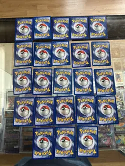 Jungle Set - 23 Card Lot 23/32 Common & Uncommon Pokemon Card Set - WOTC - Image 2