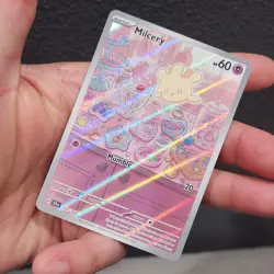 Milcery 152/142 Sv07: Stellar Crown Holo Pokemon Card - Image 4