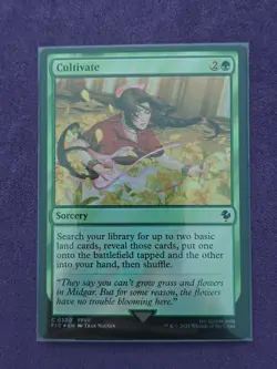 1x Cultivate, Surge Foil, Final Fantasy, Magic MTG NM FIC - Image 1