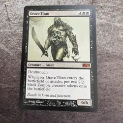 Grave Titan - Magic 2012 - MTG Magic the Gathering - LP - Image 1