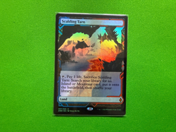 1x NM Foil Scalding Tarn Zendikar Rising Expedition MTG Magic the Gathering - Image 1