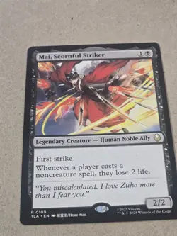 Wizards of the Coast Mai, Scornful Striker Legendary Creature Rare 0109 Avatar - Image 1