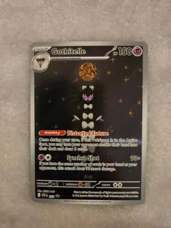 Gothitelle 211 Sv: Scarlet & Violet Black Star Promo Illustration Rare Pokemon - Image 1