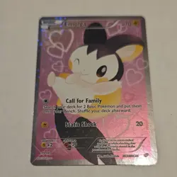 Pokemon Emolga Full Art Ultra Rare Holo RC23/RC25 Radiant Collection - Image 1