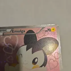 Pokemon Emolga Full Art Ultra Rare Holo RC23/RC25 Radiant Collection - Image 2