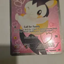 Pokemon Emolga Full Art Ultra Rare Holo RC23/RC25 Radiant Collection - Image 3
