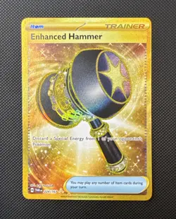 Pokemon TCG Enhanced Hammer Twilight Masquerade Holo Card 224/167 Sv06 - Image 1